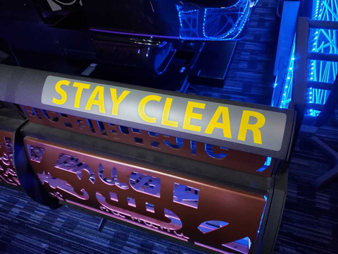 Stay Clear Decal